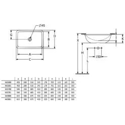 Villeroy & Boch Loop & Friends Unterbauwaschbecken Rechteckig 67,5 X 45 Cm, Mit Überlauf 5 Villeroy & Boch Loop & Friends Unterbauwaschbecken Rechteckig 67,5 X 45 Cm, Mit Überlauf -Badwelt Verkauf villeroy boch alle kollektionen loop friends 9132761