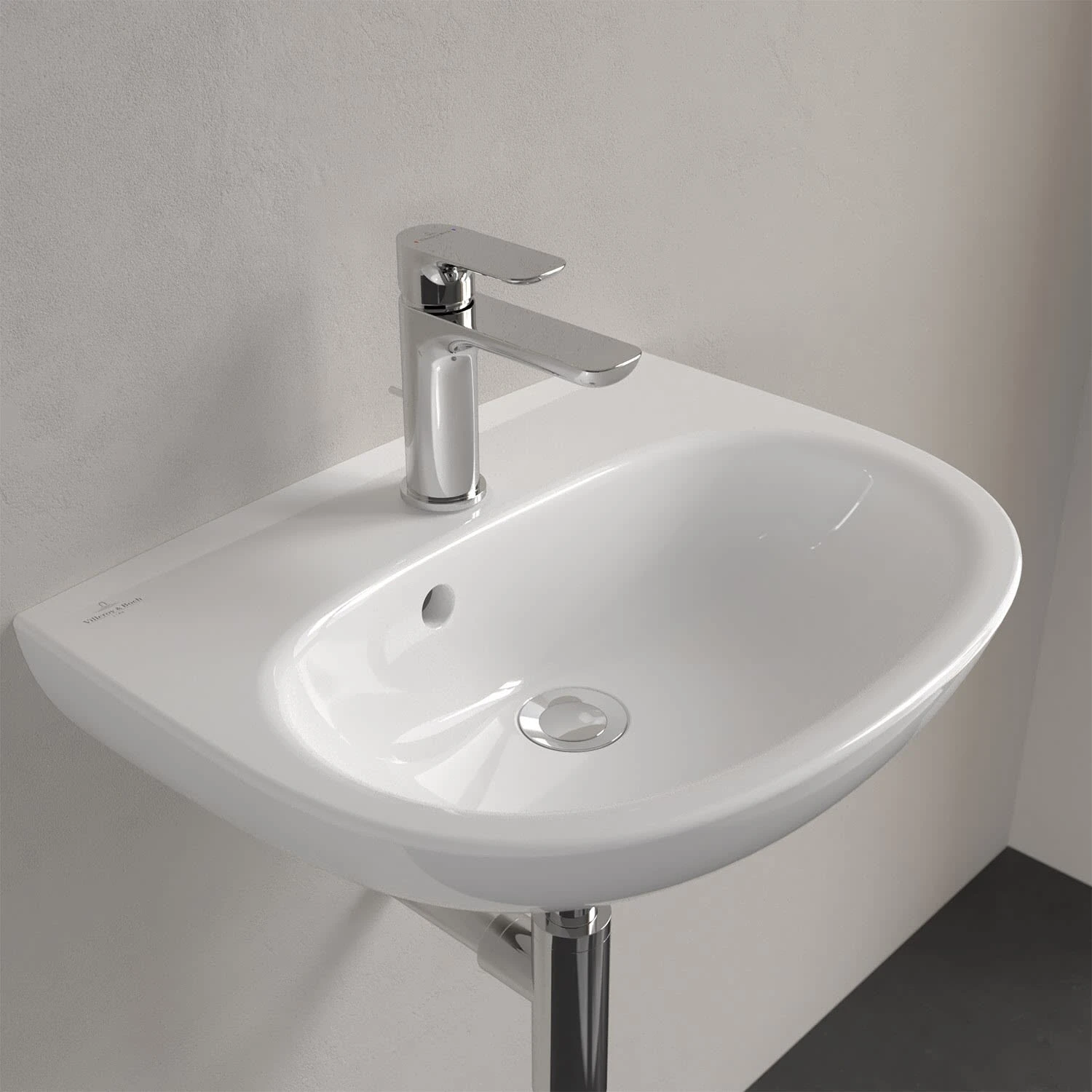 Villeroy & Boch O.novo Handwaschbecken 50 X 38 Cm, Mit Überlauf 7 Villeroy & Boch O.novo Handwaschbecken 50 X 38 Cm, Mit Überlauf – Bild 5