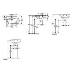 Villeroy & Boch O.novo Handwaschbecken 50 X 38 Cm, Mit Überlauf 11 Villeroy & Boch O.novo Handwaschbecken 50 X 38 Cm, Mit Überlauf -Badwelt Verkauf villeroy boch alle kollektionen novo waschtische 12487947