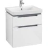 Villeroy & Boch Subway 2.0 Waschtischunterschrank XXL 58,7 Cm, Griffe Silberfarbig Matt, 2 Auszüge -Badwelt Verkauf villeroy boch alle kollektionen subway 2 9409055