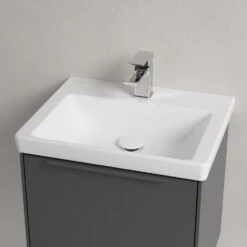 Villeroy & Boch Subway 3.0 Badmöbel-Set 50 Cm, Griff In Möbelfarbe, 1 Auszug