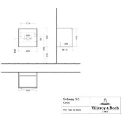 Villeroy & Boch Subway 3.0 Badmöbel-Set 45 Cm, 1 Tür Anschlag Rechts 9 Villeroy & Boch Subway 3.0 Badmöbel-Set 45 Cm, 1 Tür Anschlag Rechts -Badwelt Verkauf villeroy boch alle kollektionen subway 3 10295231