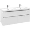 Villeroy & Boch Subway 3.0 Waschtischunterschrank 127,2 Cm, 4 Auszüge, Griffe Glänzend, Mit LED-Licht, Für Doppel-Waschtisch 2 Villeroy & Boch Subway 3.0 Waschtischunterschrank 127,2 Cm, 4 Auszüge, Griffe Glänzend, Mit LED-Licht, Für Doppel-Waschtisch -Badwelt Verkauf villeroy boch alle kollektionen subway 3 4500947