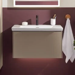Villeroy & Boch Subway 3.0 Möbelset Mit 1 Auszug, Mit Spiegel, 80 Cm -Badwelt Verkauf villeroy boch alle kollektionen subway 3 4688783