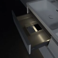 Villeroy & Boch Subway 3.0 Waschtischunterschrank 127,2 Cm, 4 Auszüge, Griffe Glänzend, Mit LED-Licht, Für Doppel-Waschtisch -Badwelt Verkauf villeroy boch alle kollektionen subway 3 9562730