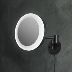 Zierath DARLING LED-Kosmetikspiegel, 5-fache Vergrößerung